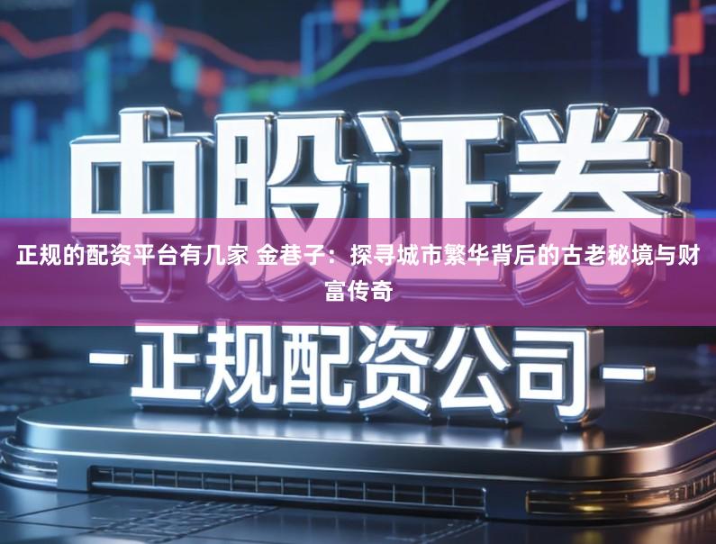 正规的配资平台有几家 金巷子：探寻城市繁华背后的古老秘境与财富传奇