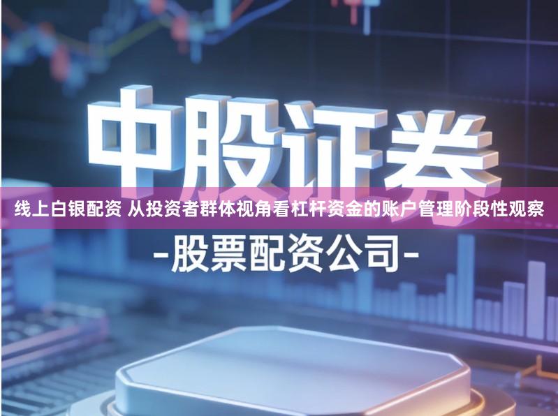 线上白银配资 从投资者群体视角看杠杆资金的账户管理阶段性观察